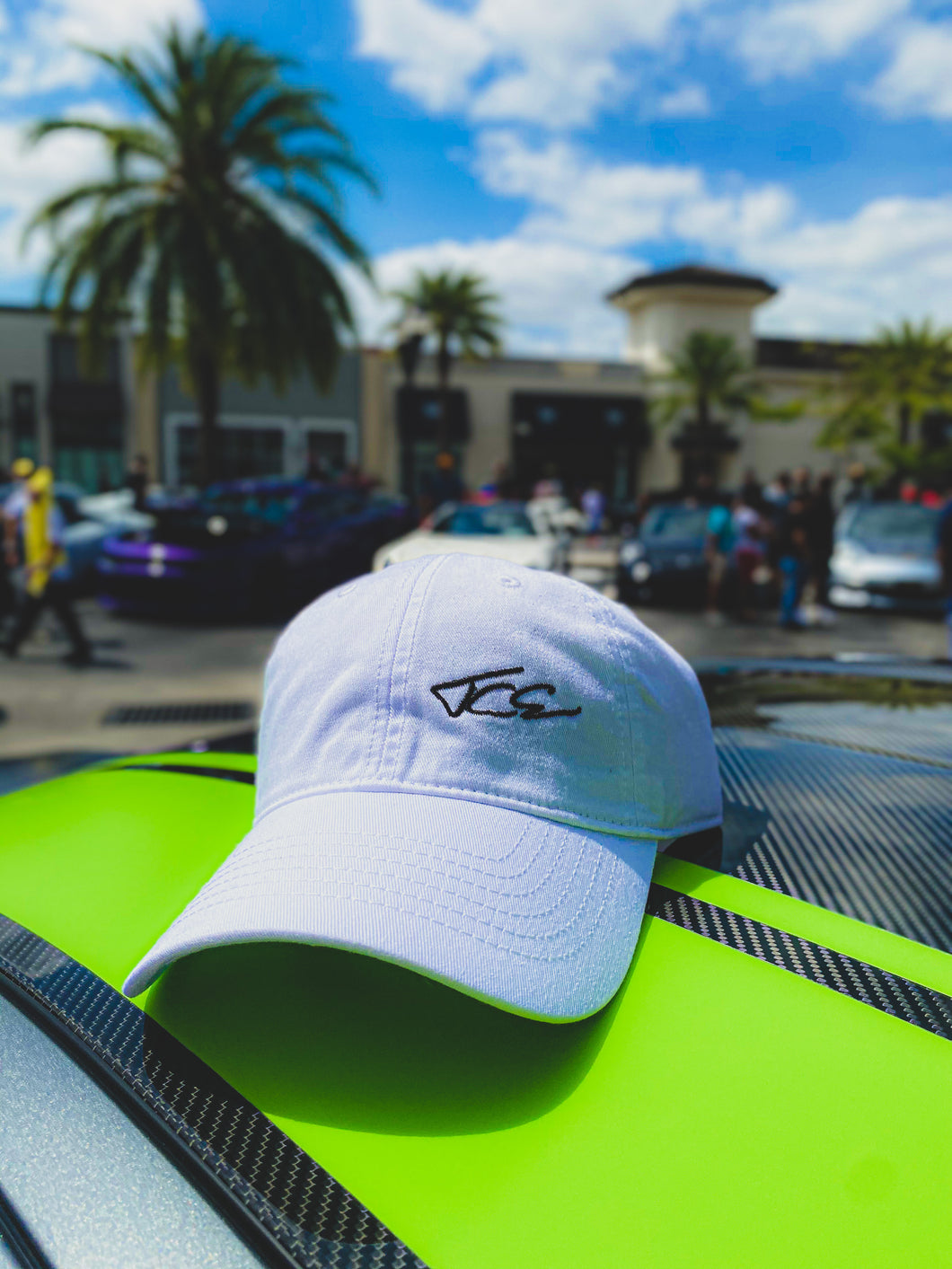 TCE Signature - Relax Dad Hat - White